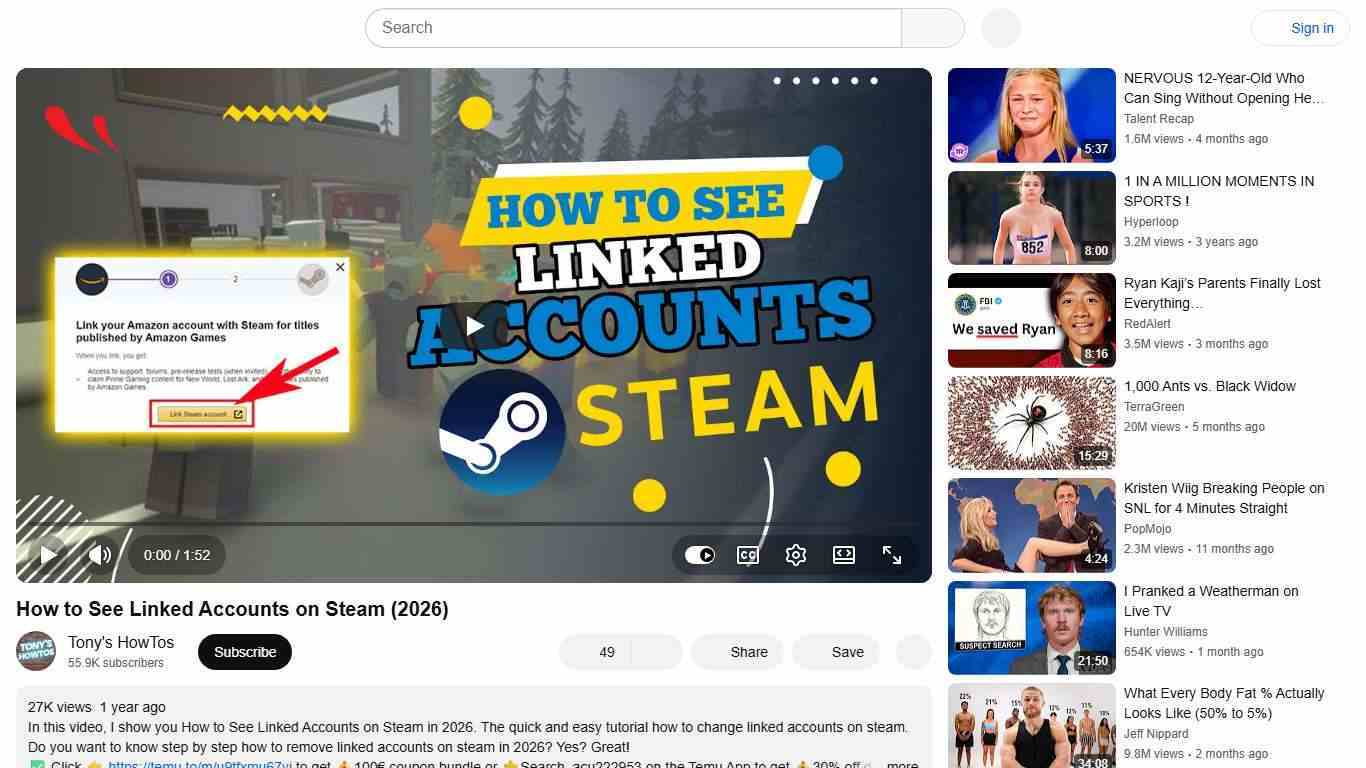 How to See Linked Accounts on Steam (2026) - YouTube